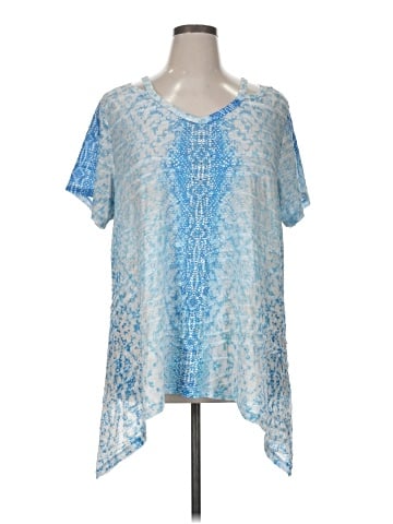 Gloria Vanderbilt Short Sleeve Blouse (view 1)