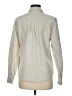 Assorted Brands Solid Ivory Long Sleeve Button-Down Shirt Size M - photo 2