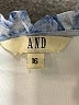 And 100% Polyester Blue 3/4 Sleeve Blouse Size 16 - photo 7