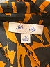 She + Sky 100% Polyester Animal Print Orange Long Sleeve Blouse Size S - photo 7