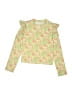 Janie and Jack Green Long Sleeve Blouse Size 8 - photo 1