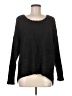 Jennifer Lopez Metallic Black Pullover Sweater Size M - photo 1
