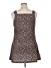 Unbranded 100% Polyester Animal Print Brown Casual Dress Size XL - photo 2