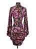Aqua 100% Polyester Paisley Pink Cocktail Dress Size XS - photo 2