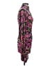 Aqua 100% Polyester Paisley Pink Cocktail Dress Size XS - photo 4