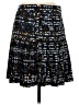 J.Crew 100% Polyester Print Black Casual Skirt Size 2 - photo 2
