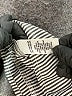 Saks Fifth Avenue 100% Polyester Stripes Gray Romper Size S - photo 5
