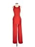 Trina Turk Solid Red Jumpsuit Size 4 - photo 1
