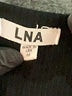 LNA Black Sleeveless T-Shirt Size M - photo 7