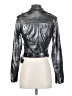 Forever 21 100% Polyester Metallic Silver Jacket Size S - photo 2