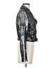 Forever 21 100% Polyester Metallic Silver Jacket Size S - photo 4