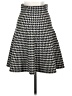 Max Studio Houndstooth Black Formal Skirt Size S - photo 2