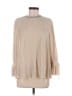 Alfani 100% Polyester Tan 3/4 Sleeve Blouse Size M (petite) - photo 1