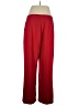Express Solid Red Casual Pants Size XL - photo 2