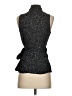 Trouve 100% Polyester Black Sleeveless Blouse Size XXS - photo 2