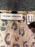 Susan Graver Animal Print Tan Short Sleeve Blouse Size S - photo 7