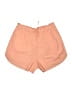 Shore Solid Orange Shorts Size M - photo 1