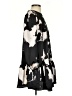 ALEXIS for Target 100% Polyester Print Black Casual Dress Size XXS - photo 4