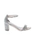 DB Studio Silver Gold Sandals Size 7 1/2 - photo 1