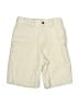 George 100% Cotton Ivory Khaki Shorts Size 7 - photo 1