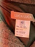 Luca Luca Tweed Brown Wool Coat Size EU (IT) 42 / US 6 - photo 6