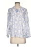 Paige Blue 3/4 Sleeve Blouse Size S - photo 1
