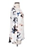 Vince Camuto Print White Long Sleeve Blouse Size S - photo 4