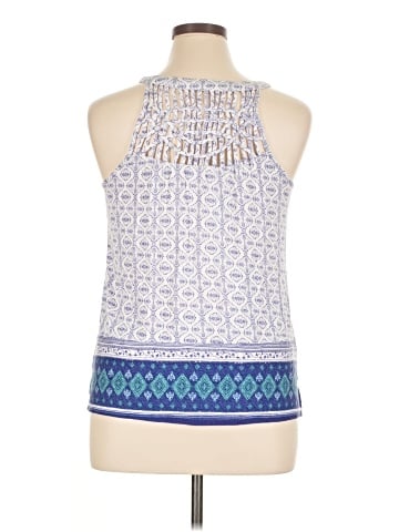 Skies Are Blue Sleeveless Blouse (view 2)