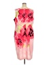Maya Brooke Floral Pink Cocktail Dress Size 24W - photo 1