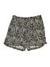 Blank London 100% Viscose Animal Print Silver Shorts Size S - photo 1