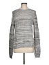 Proenza Schouler White Label Tweed Gray Silk Pullover Sweater Size L - photo 1