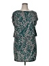 AB Studio 100% Polyester Print Teal Cocktail Dress Size XL - photo 1