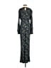 Free People 100% Viscose Print Blue Jumpsuit Size 0 - photo 2