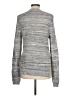 Proenza Schouler White Label Tweed Gray Silk Pullover Sweater Size L - photo 2
