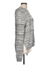 Proenza Schouler White Label Tweed Gray Silk Pullover Sweater Size L - photo 4