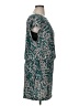 AB Studio 100% Polyester Print Teal Cocktail Dress Size XL - photo 4