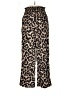 Unbranded 100% Polyester Animal Print Brown Casual Pants Size M - photo 1