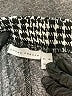 Susan Graver Houndstooth Gray Formal Skirt Size XL - photo 4