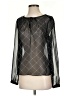 The Limited 100% Polyester Black Long Sleeve Blouse Size S - photo 1