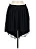 American Eagle Outfitters 100% Polyester Solid Black Casual Skirt Size 6 - photo 1