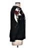 Maurada Floral Black Pullover Sweater Size L - photo 4