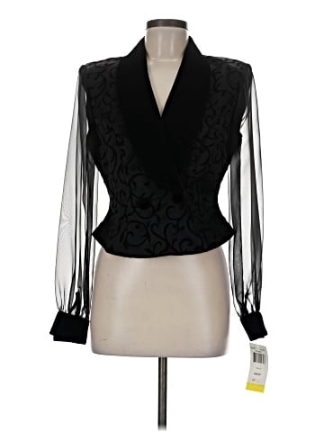 J.R. Nites by Caliendo Long Sleeve Blouse (view 1)