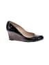 L.K. Bennett 100% Leather Black Wedges Size EU 37 - photo 1