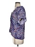 Tyler Boe 100% Viscose Blue Short Sleeve Blouse Size XS - photo 5