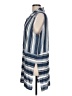 Rain Stripes Blue Casual Dress Size L - photo 5