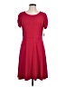 Amazon Essentials Solid Red Casual Dress Size L - photo 1