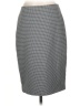 The Limited Checkered-gingham Gray Formal Skirt Size 4 - photo 1