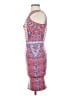 BCBGMAXAZRIA Graphic Blue Cocktail Dress Size XS - photo 5