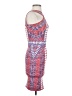 BCBGMAXAZRIA Graphic Blue Cocktail Dress Size XS - photo 4