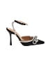 Tony Bianco 100% Leather Black Heels Size 6 1/2 - photo 1